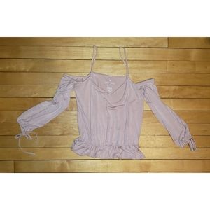 AEO S&S Cold Shoulder Top